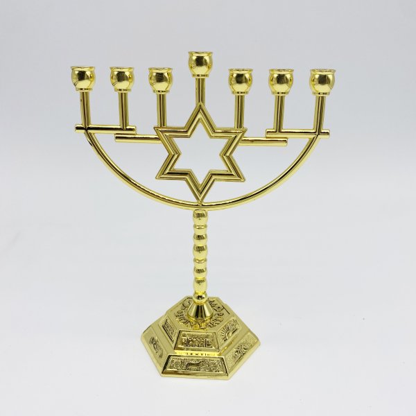 Magen David Temple Style Menorah - Image 4