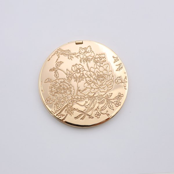 Custom Engraved Gold Portable Mirrors - Image 2