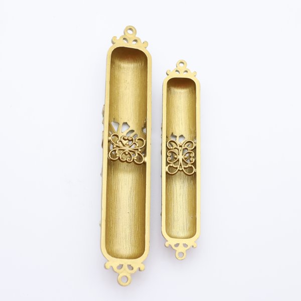 Enamel Tree of Life Design MEZUZAH CASE with Scroll Hebrew Parchment - Image 4