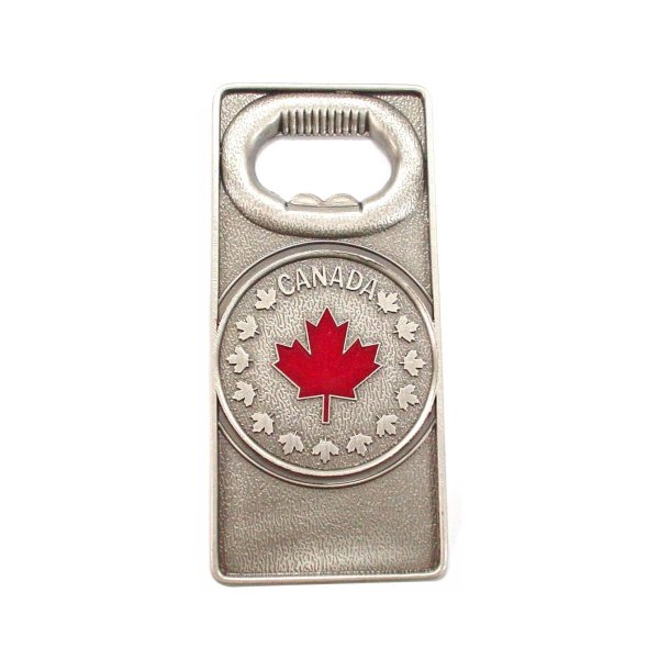 Custom Canada Maple Leaf Bottle Opener Magnets - Image 4