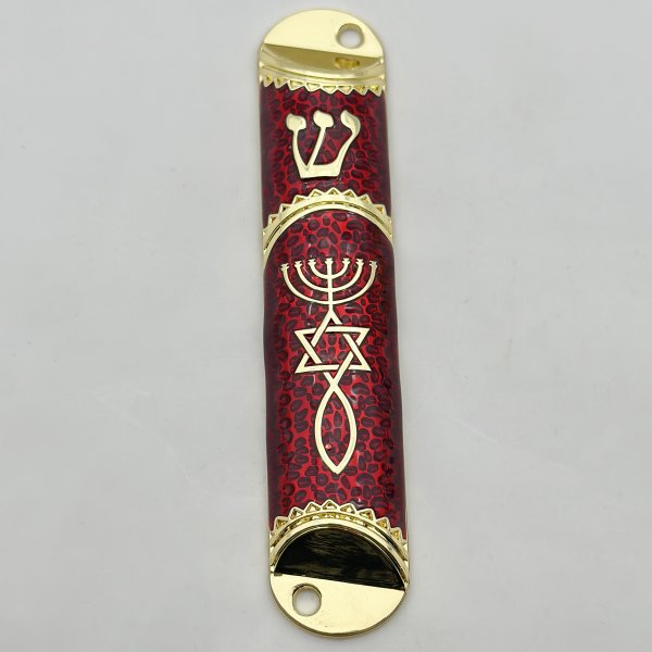 Messianic Roots Mezuzah Case with Home Blessing - Image 5