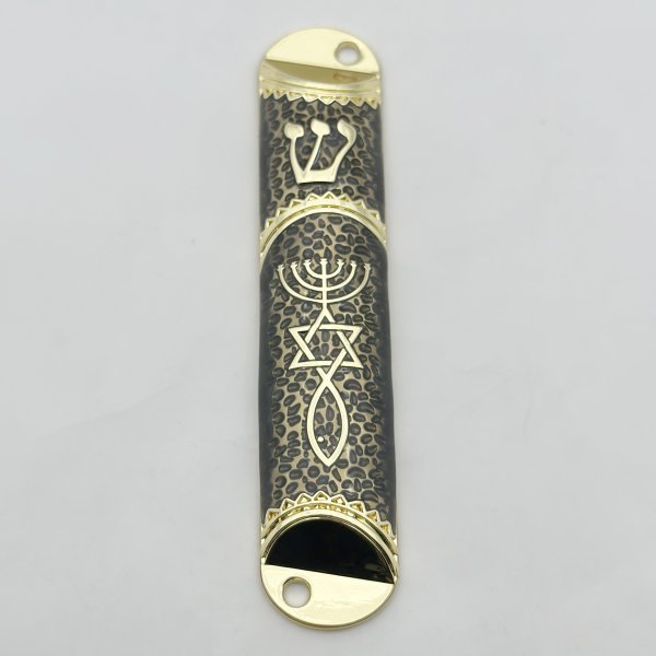 Messianic Roots Mezuzah Case with Home Blessing - Image 4