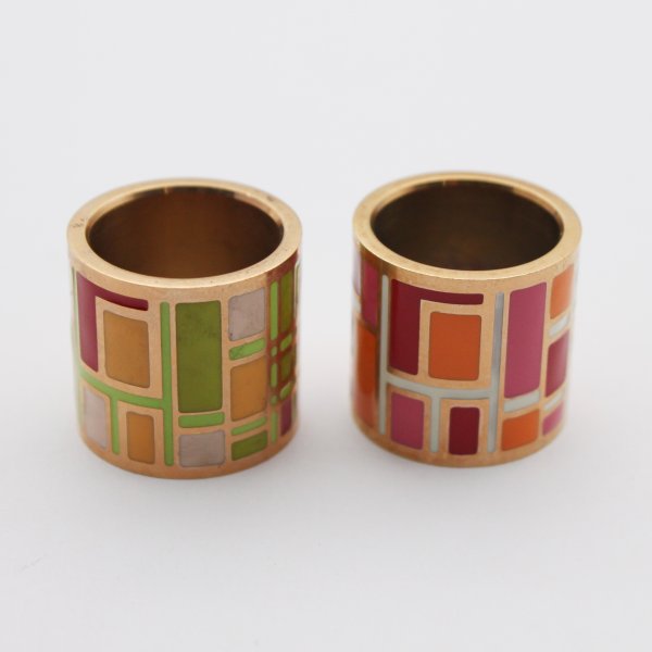 Custom Metal Napkin Rings - Image 3