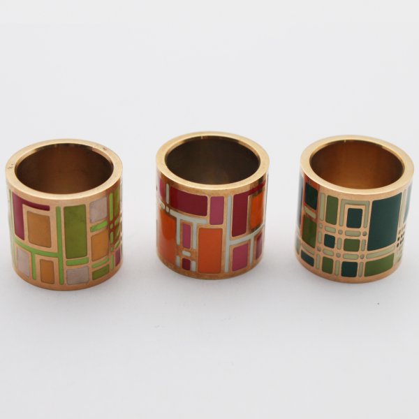 Custom Metal Napkin Rings - Image 4